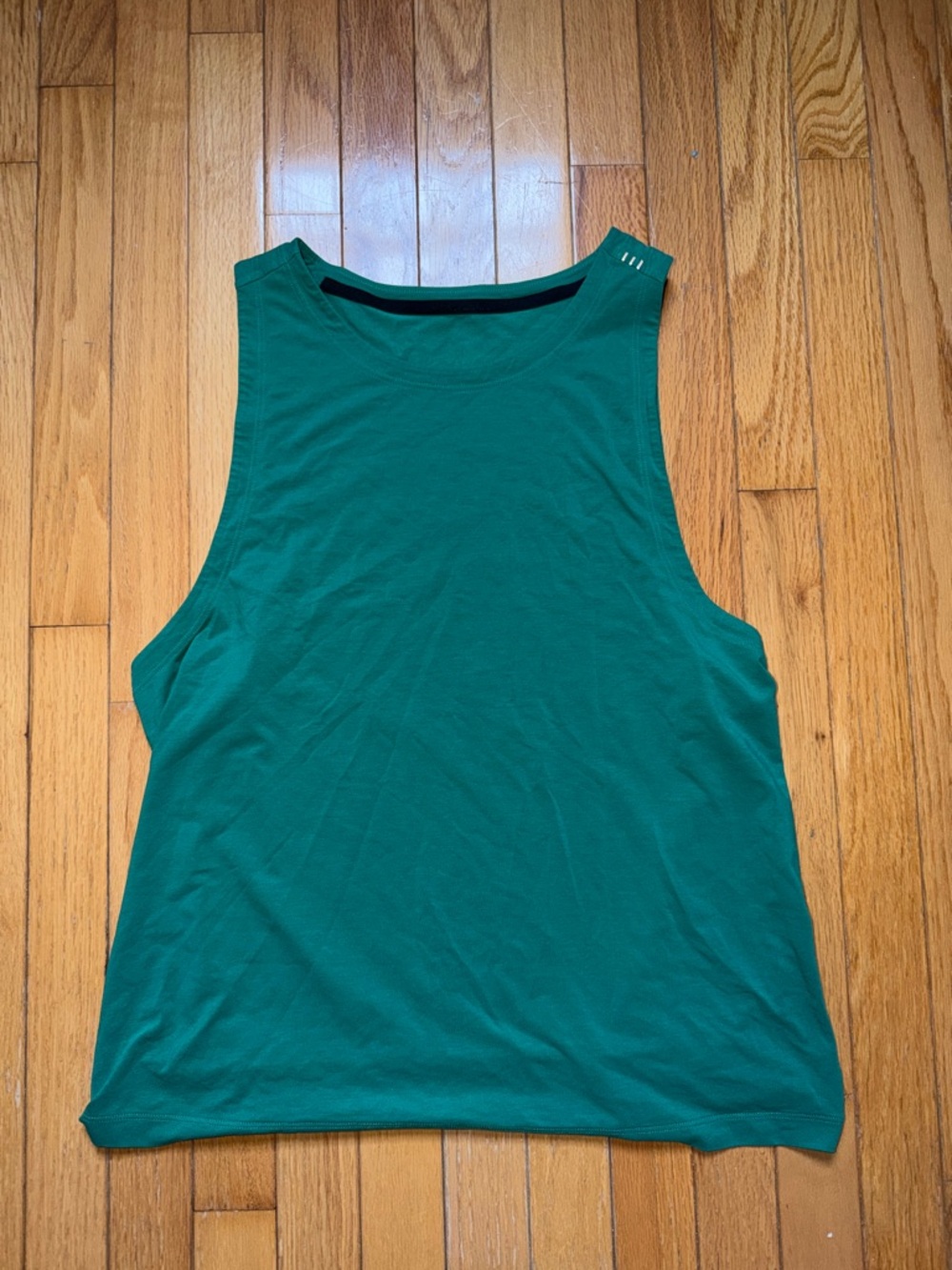 Lululemon Zeroed In Green Tank Top